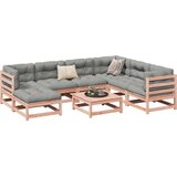  8-dijelni set vrtnih sofa od masivnog drva duglazije | shoptok.hr