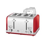 Olimp Sport Dupli toster Profi Cook PC-TA 1194 crveni, 1630W, 4 kriške hleba | ePonuda.com
