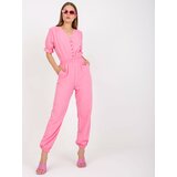 RUE PARIS Jumpsuit-CA-KO-6298.68-pink | ePonuda.com
