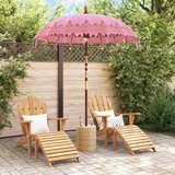  Balineški Parasol Ružičasta 185 x 185 x 260 cm | shoptok.hr