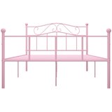  Okvir za krevet ružičasti metalni 160 x 200 cm | shoptok.hr
