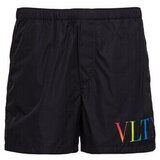 Valentino Bags Kratke hlače & Bermuda SWIM SHORT VV3UH028DMA BLACK Črna cene