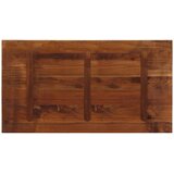 Stolna ploča 110x50x3,8 cm pravokutna masivno obnovljeno drvo | shoptok.hr