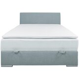 CARRYHOME POSTELJA Z VZMETNICO 90 cm x 200 cm , tekstil svetlo modra | Shoptok.si