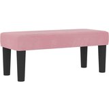 Box Postelja z vzmetnico z vzmetnico Roza 100 x 200 cm Žamet, (5000128470) | Shoptok.si