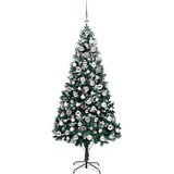  Umjetno božićno drvce Zelena 210 cm PVC i Čelik i Plastika | shoptok.hr