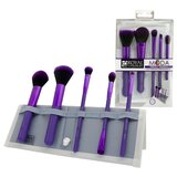 MŌDA® Original set četkica moda ljubičasti perfect mineral | četkice za šminkanje