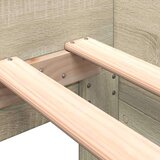  Okvir za krevet boja hrasta 75x190 cm od konstruiranog drva | shoptok.hr