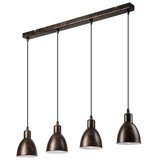 Brilagi LED luster na sajli RIDDY 4xE27/60W/230V bakarna/patina | Eponuda.com