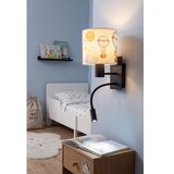 Brilagi LED fleksibilna lampa BOBO 1xE27/25W/230V + LED/3W crna/bela/sa životinjskim motivima | Eponuda.com
