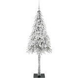 vidaXL Božično drevo med 300 LED z stojalom Bela 180 cm PE in jeklo | Shoptok.si