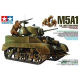 Tamiya Ameriški lahki tank M5A1 s 4 figurami, (21287179) Cene