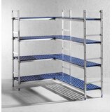 Hendi Aluminijumski stalak za odlaganje, 1280x405x(H)1685mm | Eponuda.com