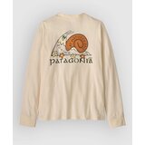 Patagonia Graphic Kids Longsleeve T-Shirt natures pace / undyed natur | Shoptok.si