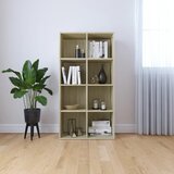 vidaXL Ormarić za knjige / komoda boja hrasta 66 x 30 x 130 cm iverica Cijene