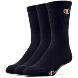 Champion Authentic Athletic Apparel crew Socks 3Pack Black Cene