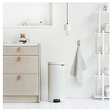 Brabantia Bel jeklen koš za smeti s pedalom 30 l NewIcon – | Shoptok.si