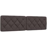  Posteljni okvir z LED brez vzmetnice temno rjav 180x200cm blago, (21792091) | Shoptok.si