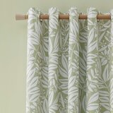 Catherine Lansfield Zelene zavjese u setu 2 kom 168x229 cm Sorrel Leaves – Cijene