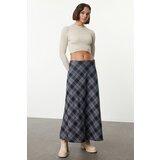 Trendyol Multicolor Low Waist Plaid Pattern A-line Maxi Skirt | Shoptok.si