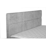 Time POSTELJA Z VZMETNICO 160 cm x 200 cm , les, tekstil, leseni material svetlo siva | Shoptok.si