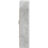  Kupaonski ormar s ogledalom Betonski sivi 53,5 x 15,5 x 70 cm | shoptok.hr