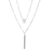 IZMAEL Ogrlice TA-27552 - Srebrna | shoptok.hr