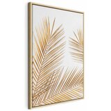  Slika - Golden Palm Leaves (1 Part) Vertical 40x60 | shoptok.hr