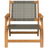  Vrtni namještaj 2 pcs Siva 67 x 78 x 73 cm Čvrsto drvo akacije | Eponuda.ba