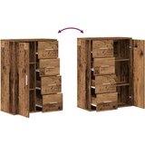 Kreveta s ladicama Staro drvo 60 x 31 x 84 cm Konstruirano drvo | shoptok.hr