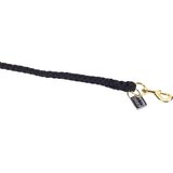 ESKADRON Povodec s karabinom (medenina) - black | Shoptok.si