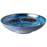 MIJ Modra keramična posoda Copper Swirl, ø 28 cm Cene