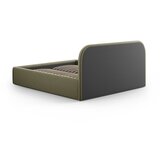 Windsor & Co Sofas Zelena oblazinjena zakonska postelja s prostorom za shranjevanje z letvenim dnom 140x200 cm Juno – | Shoptok.si