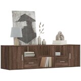  The Living Store Kotna omarica rjav hrast 160x40x45 cm inženirski les - Kotna Omarica, (21495942) Cene