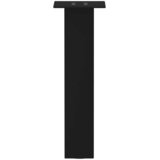  Noge za klub stolić 4 kom. Crne 42 cm Čelik | shoptok.hr