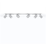 Nice Lamps Sivo točkovno svetilo 6x118 cm Toscana – Cene