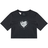 Adidas djevojačka majica Jg Glam T KG9226, kratki rukav, crna Cijene