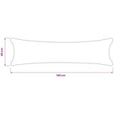  Presvlaka za jastuk HEERLEN Tamnozelena 40 x 145 cm Bouclé | shoptok.hr