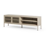 Marckeric Krem metalna TV komoda 160x50x35 cm Fayna – | shoptok.hr