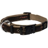 Rogz fancy dress ogrlica za pse sa dezenom xl — 43–70 cm bronzane kosti | Eponuda.com