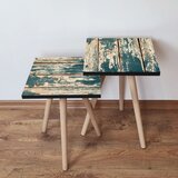 Hanah home 2Shp5 - green greencream nesting table (2 pieces) | ePonuda.com