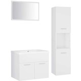  Set kupaonskog namještaja od iverice bijeli | shoptok.hr