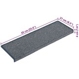 vidaXL Preproge za stopnice 30 kosov 65x21x4 cm vijolična in modra | Shoptok.si