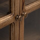 Ixia Vitrina od masivnog manga u prirodnoj boji 160x71 cm – | shoptok.hr
