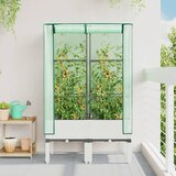 Povišena gredica s pokrovom za staklenik 80 x 40 x 140 cm | shoptok.hr