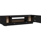 vidaXL TV ormarić s LED svjetlima crni 160 x 35 x 40 cm | shoptok.hr