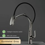  Futuristička kuhinjska slavina nove generacije | Špina ELITE EDITION KSS1899<span> - </span>Gunmetal siva, Da | shoptok.hr