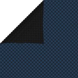 vidaXL Plavajoča PE solarna folija za bazen 549x274 cm črna in modra | Shoptok.si