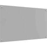 vidaXL Zaščita za kuhinjo 2 pcs Svetlo siva 100 x 60 cm kaljeno steklo | Shoptok.si