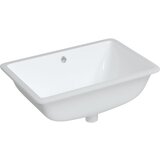 Maison Chic Kopalniški Umivalnik - Kopalna umivalnik - Lavabo bel 60x40x21 cm pravokoten keramičen, (21684535) Cene